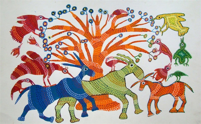 Gond Tribal Art Workshop with Jyoti Gosavi - Free Workshop